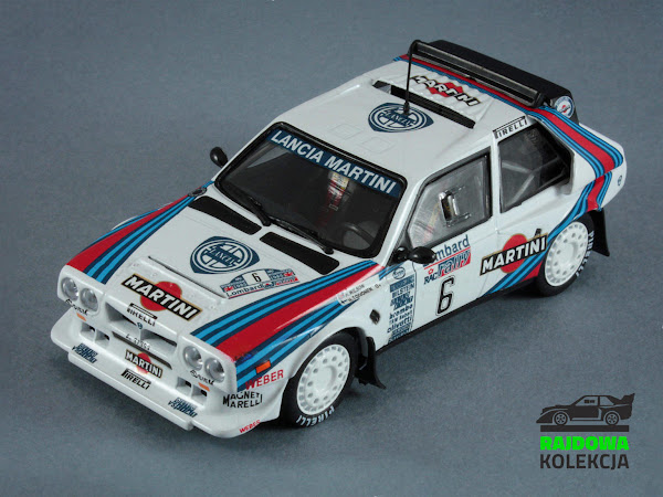 IXO Altaya Lancia Delta S4 Winner Rally RAC Lombard 1985