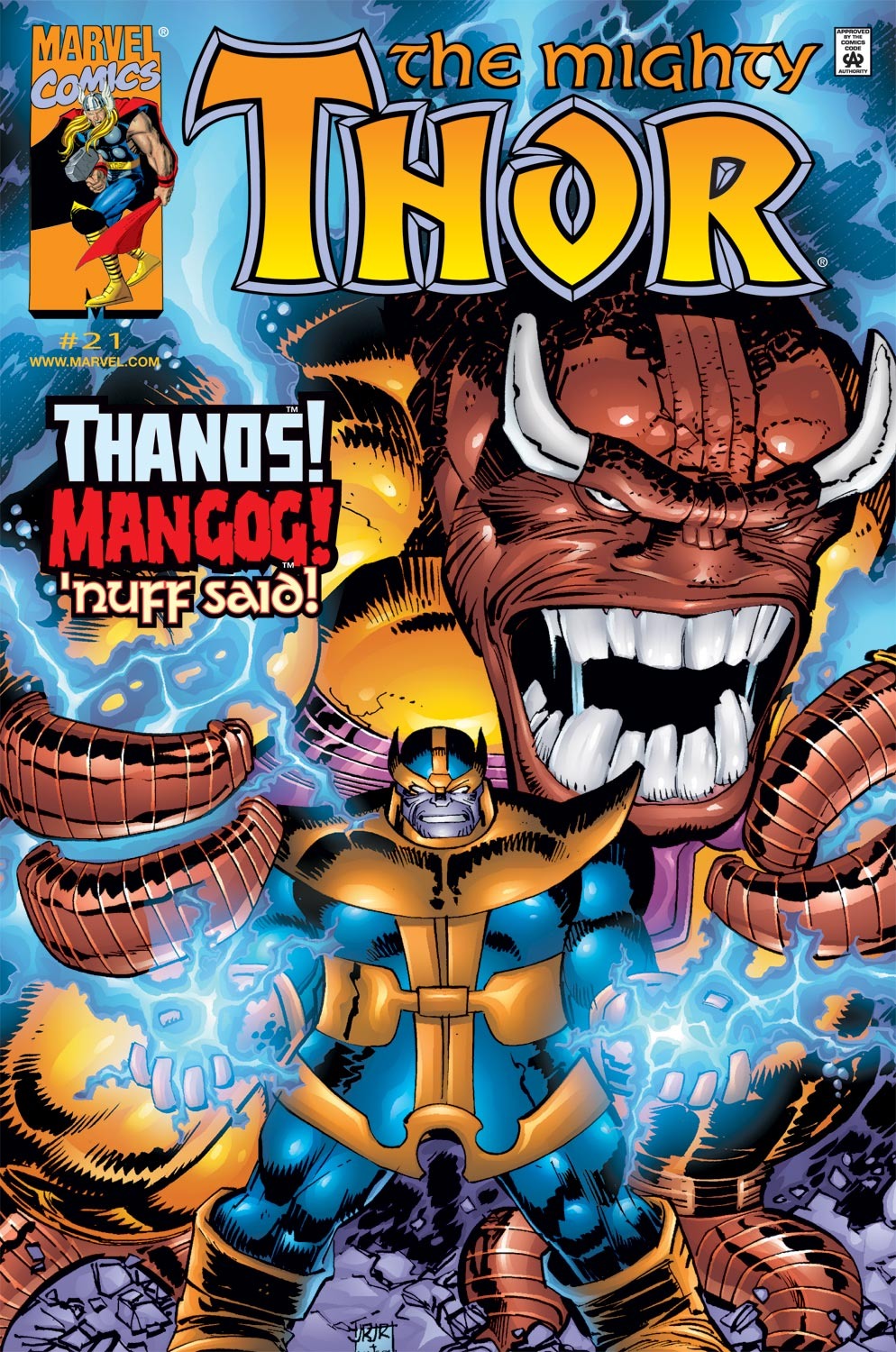 Read online Thor (1998) comic -  Issue #21 - 1