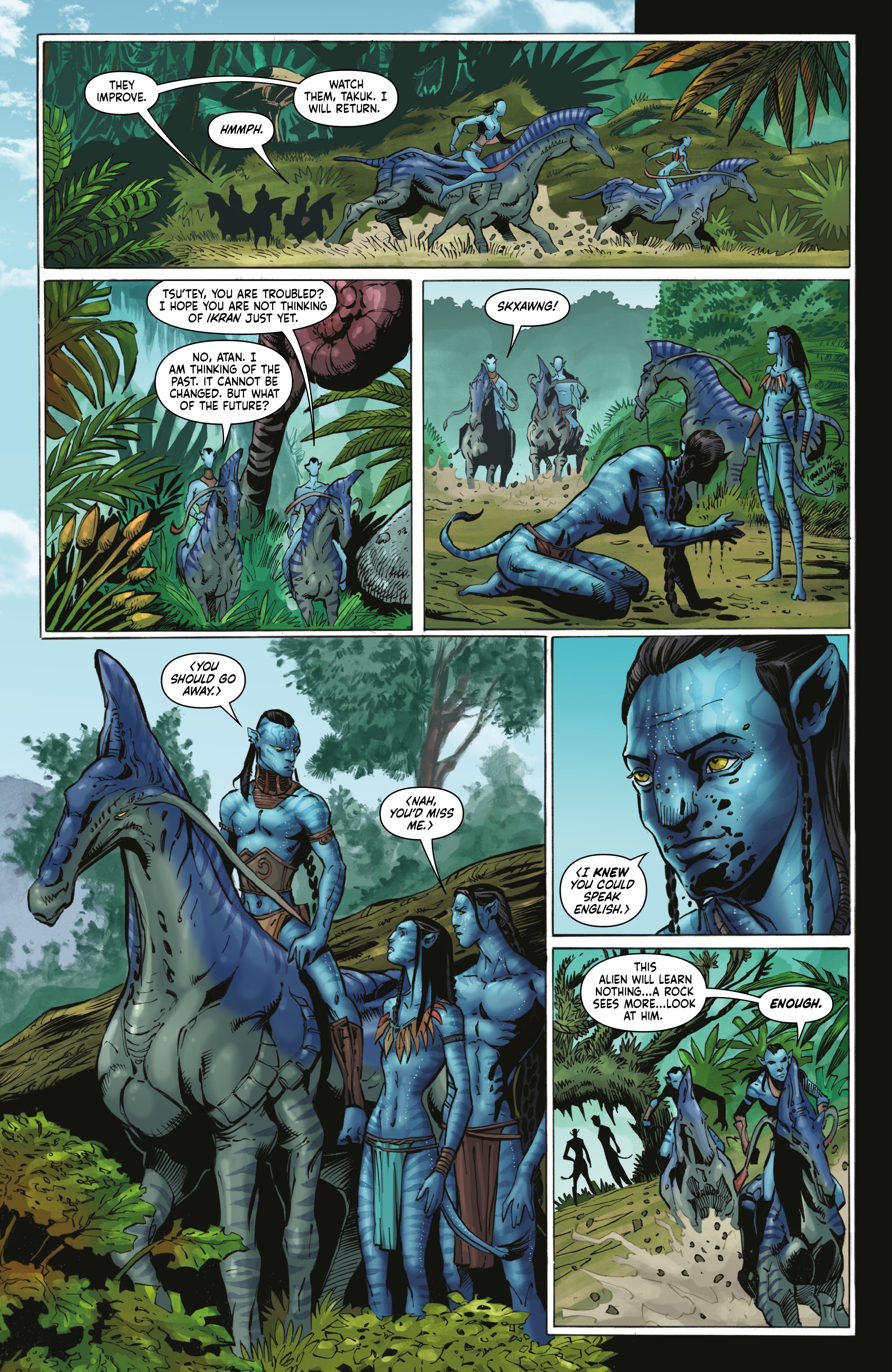 Read online Avatar: Tsu'tey's Path comic -  Issue #2 - 16