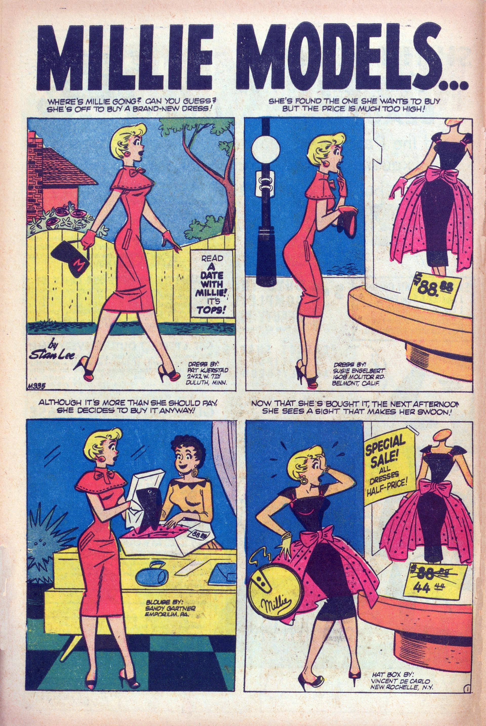 Read online Millie the Model comic -  Issue #80 - 10
