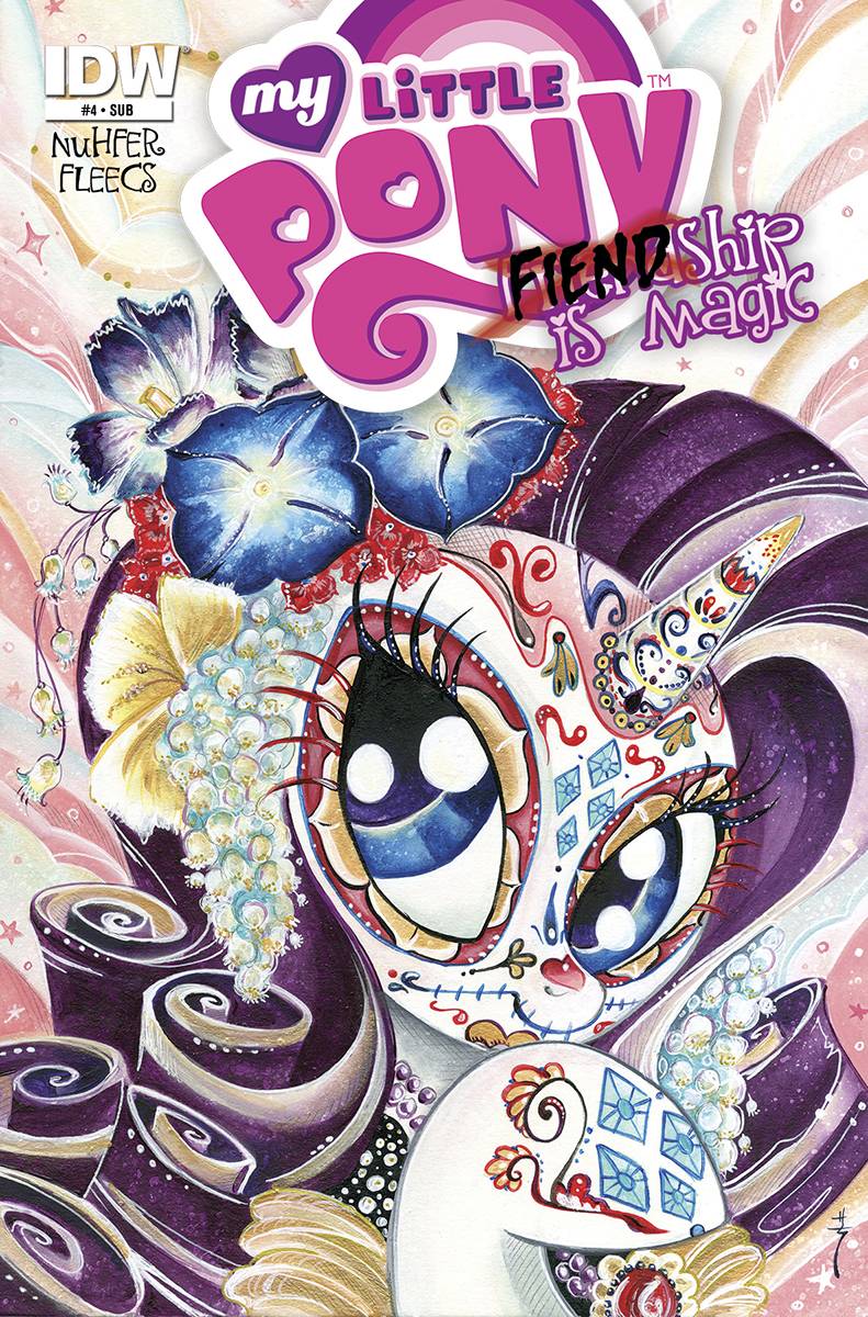 Fiendship is Magic #04 - Nightmare Moon Sub Cover