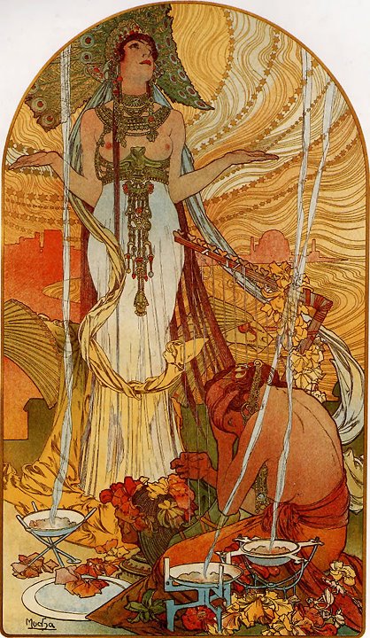 Alphonse Maria Mucha 1860-1939 | Czech Art Nouveau Printmaker