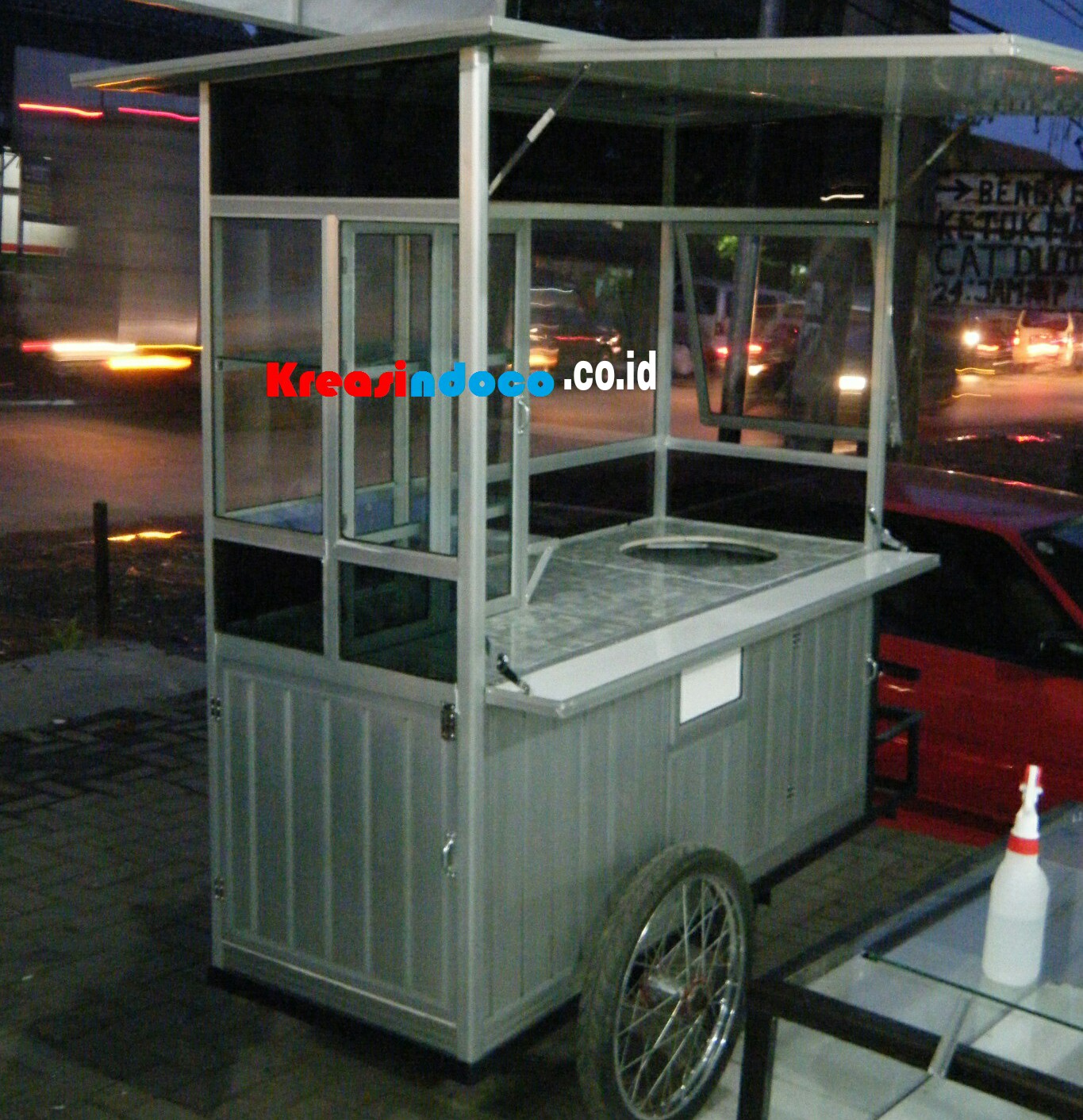 Harga Berbagai Macam Gerobak Aluminium Murah 2018