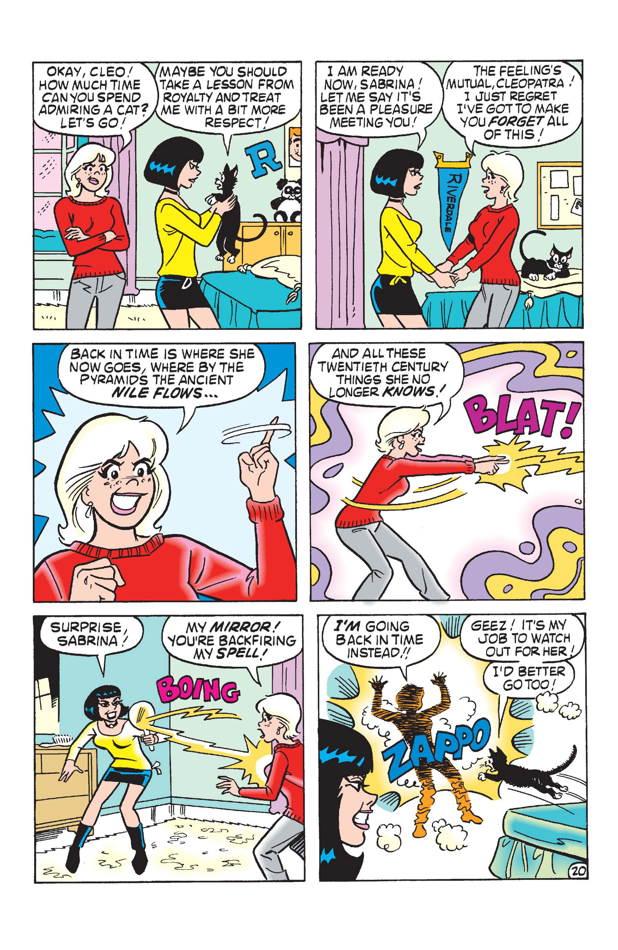 Read online Sabrina the Teenage Witch (1997) comic -  Issue #1 - 24