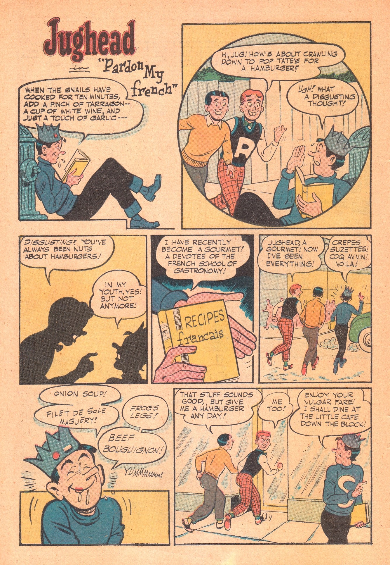 Read online Archie's Pal Jughead comic -  Issue #50 - 10