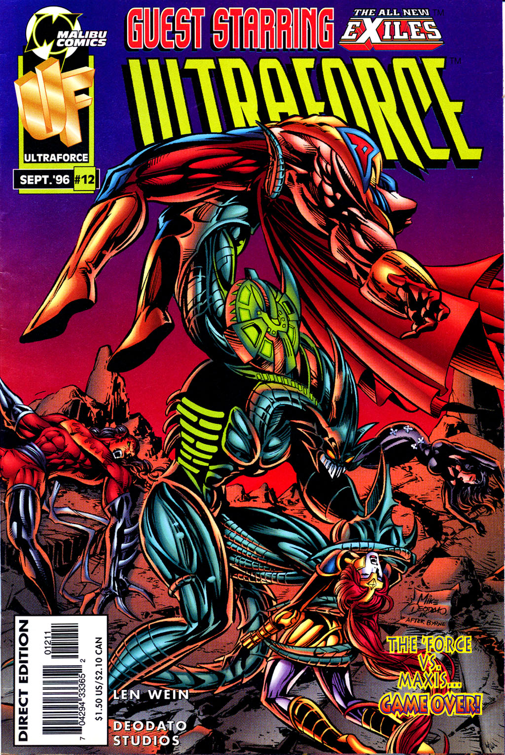 Read online UltraForce (1995) comic -  Issue #12 - 1