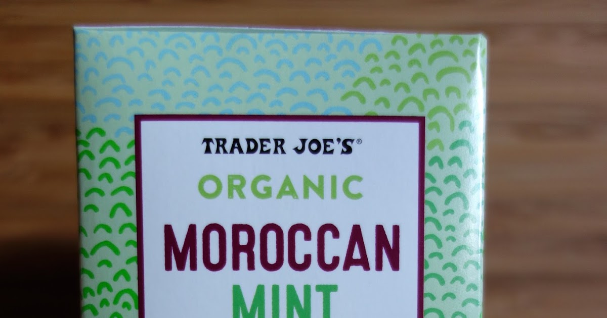 Trader Joe's Organic Moroccan Mint Green Tea
