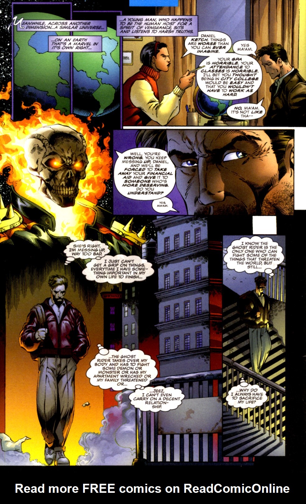 Read online Cyblade/Ghost Rider comic -  Issue # Full - 6