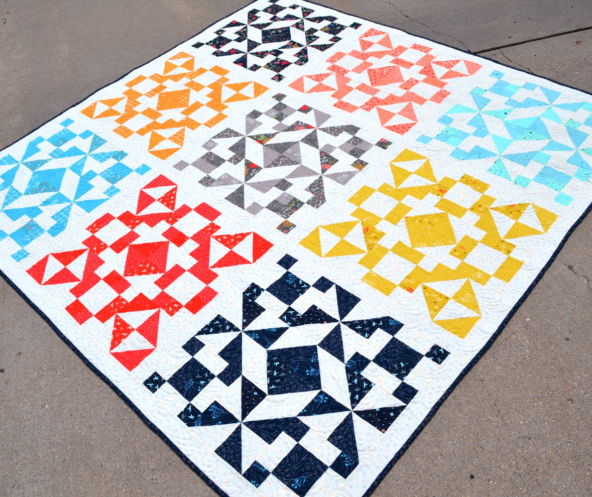 Happy Quilting Turning Time and Jack and Jill Cake Mix Quilts