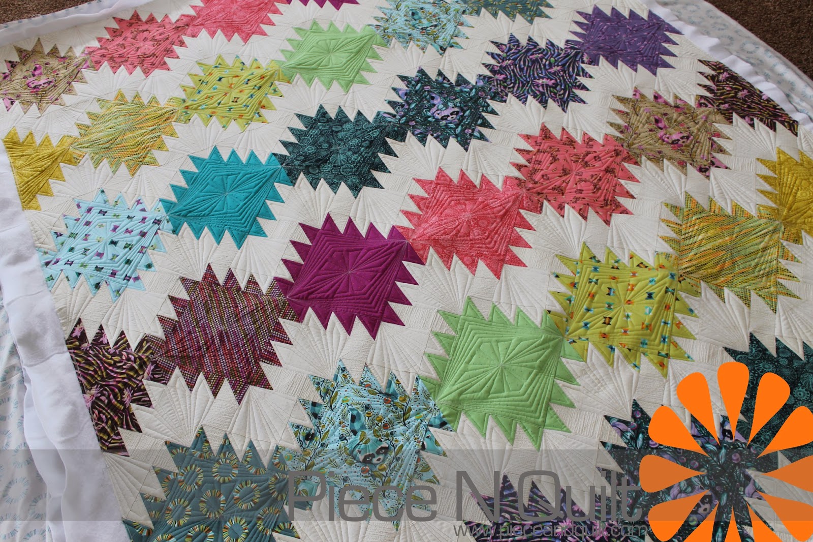 Piece N Quilt Peaks and Valley's Quilt