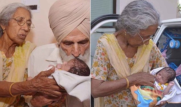 72-year-old Woman Gives Birth To Her First Child ! Find Out What The Baby Looks Like!