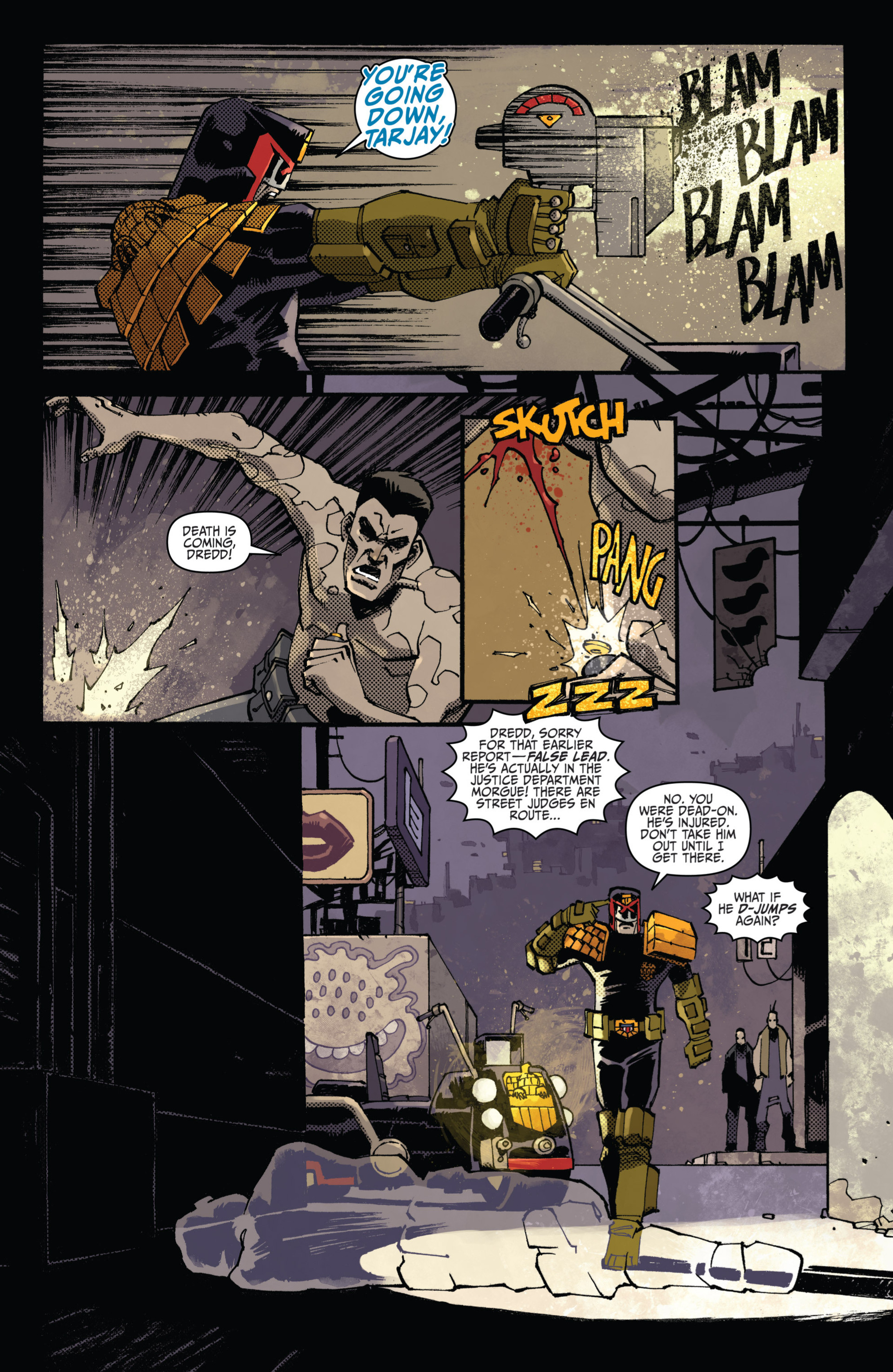 Read online Judge Dredd (2012) comic -  Issue #16 - 18