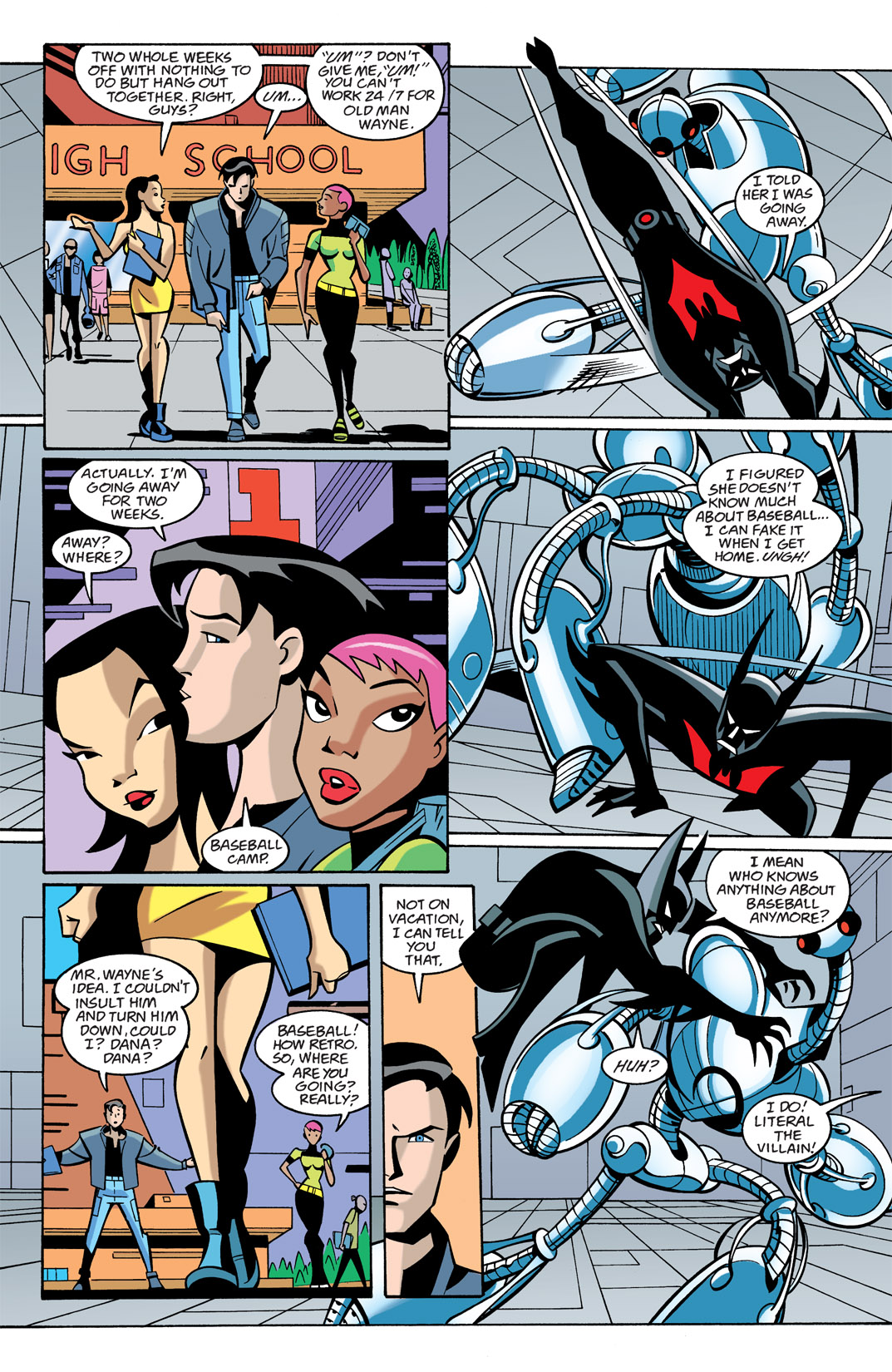 Read online Batman Beyond [II] comic -  Issue #21 - 2