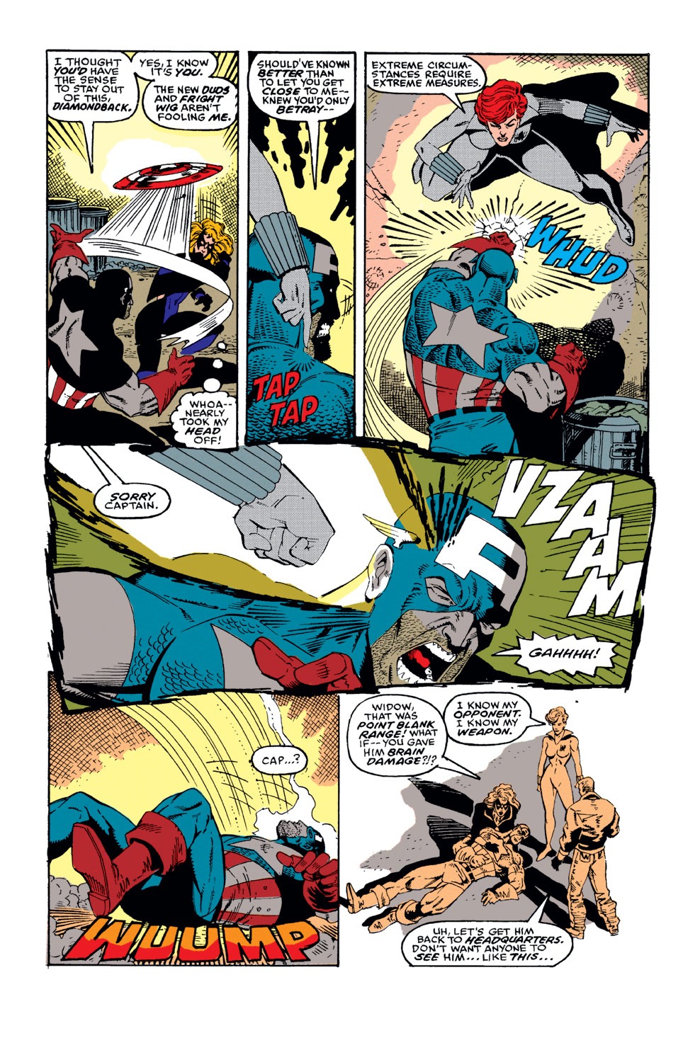 Read online Captain America (1968) comic -  Issue #376 - 17