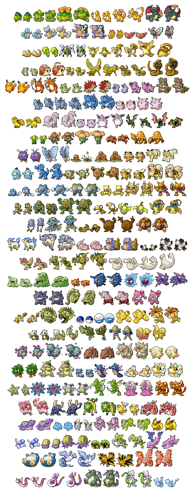 Trainner Leaf: Pokémons Shinies de Kanto