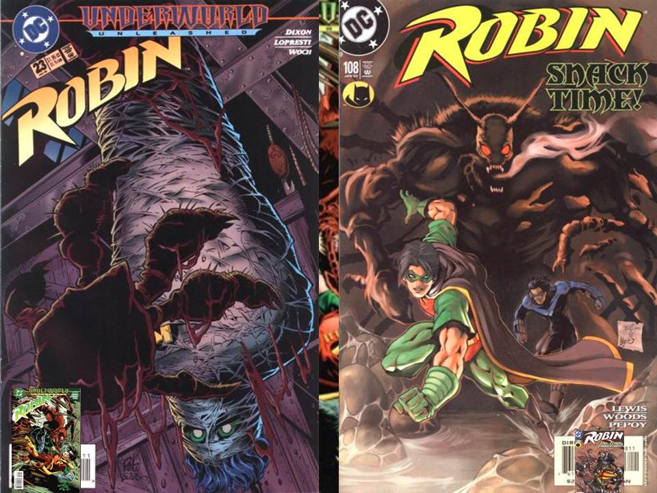Dave's Comic Heroes Blog Gotham Guide Killer Moth, Amygdala and Anarky