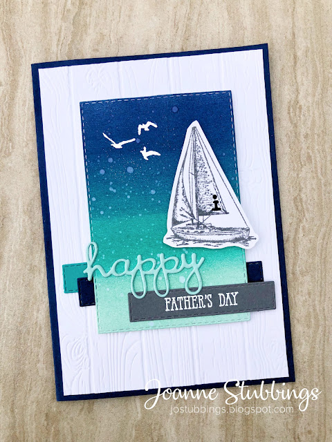 Jo's Stamping Spot - Father's Day 2019 using Sailing Home stamp set by Stampin' Up!