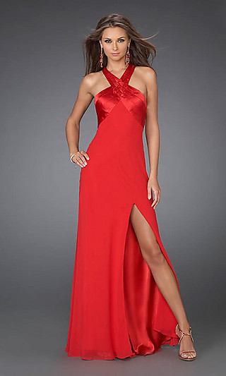Awesome Fashion 2012: Awesome Red Bright Party Dresses For Women 2012