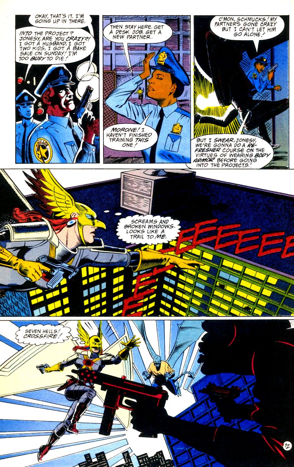 Read online Hawkworld (1990) comic -  Issue #3 - 13