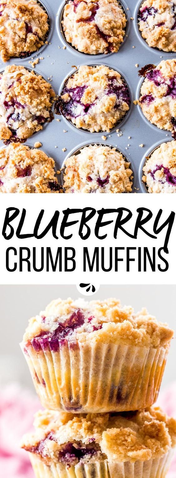 The Only Recipe for Blueberry Muffins You’ll Ever Need - Tasty Kitchen ...