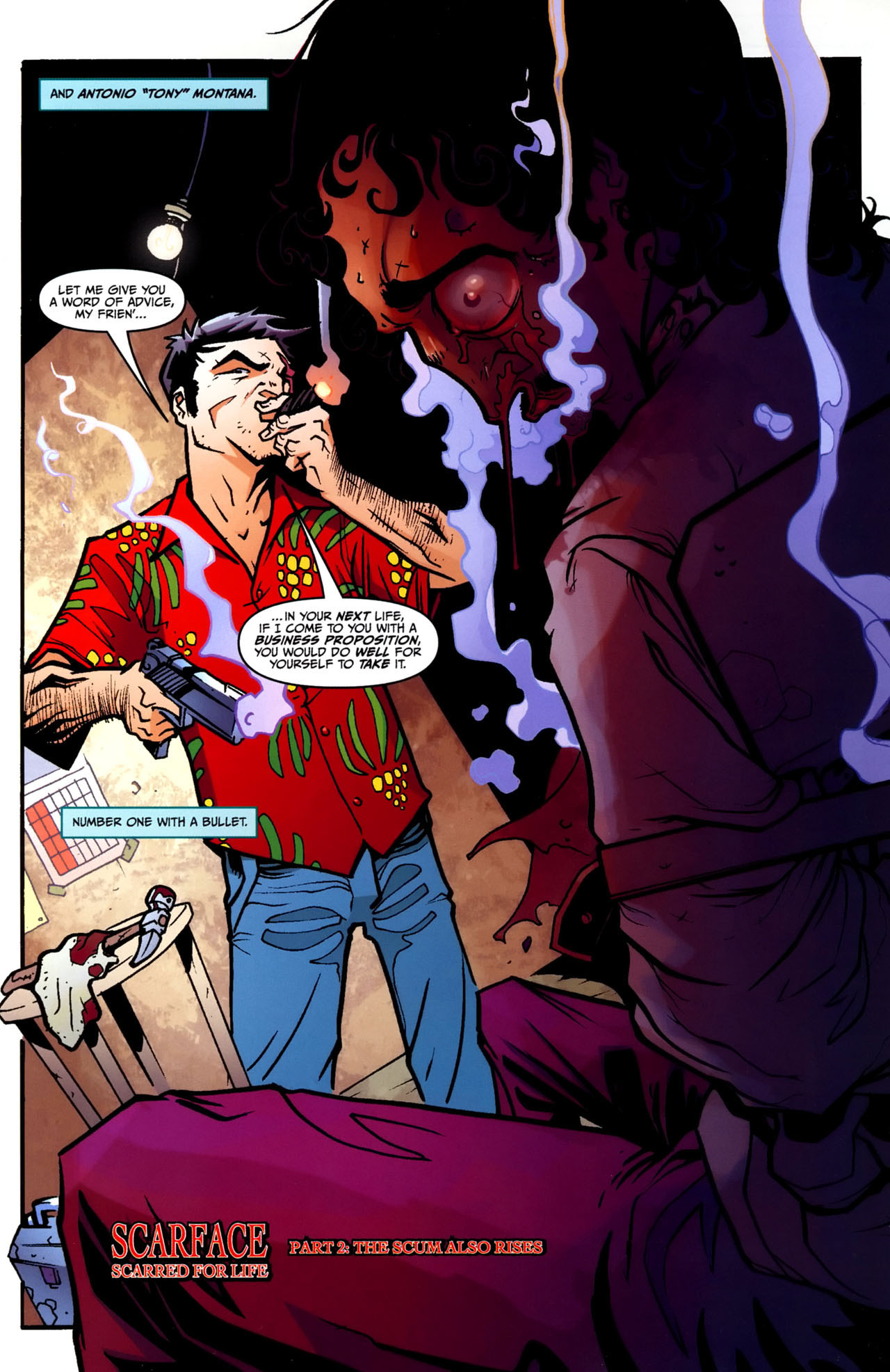 Read online Scarface: Scarred for Life comic -  Issue #2 - 5
