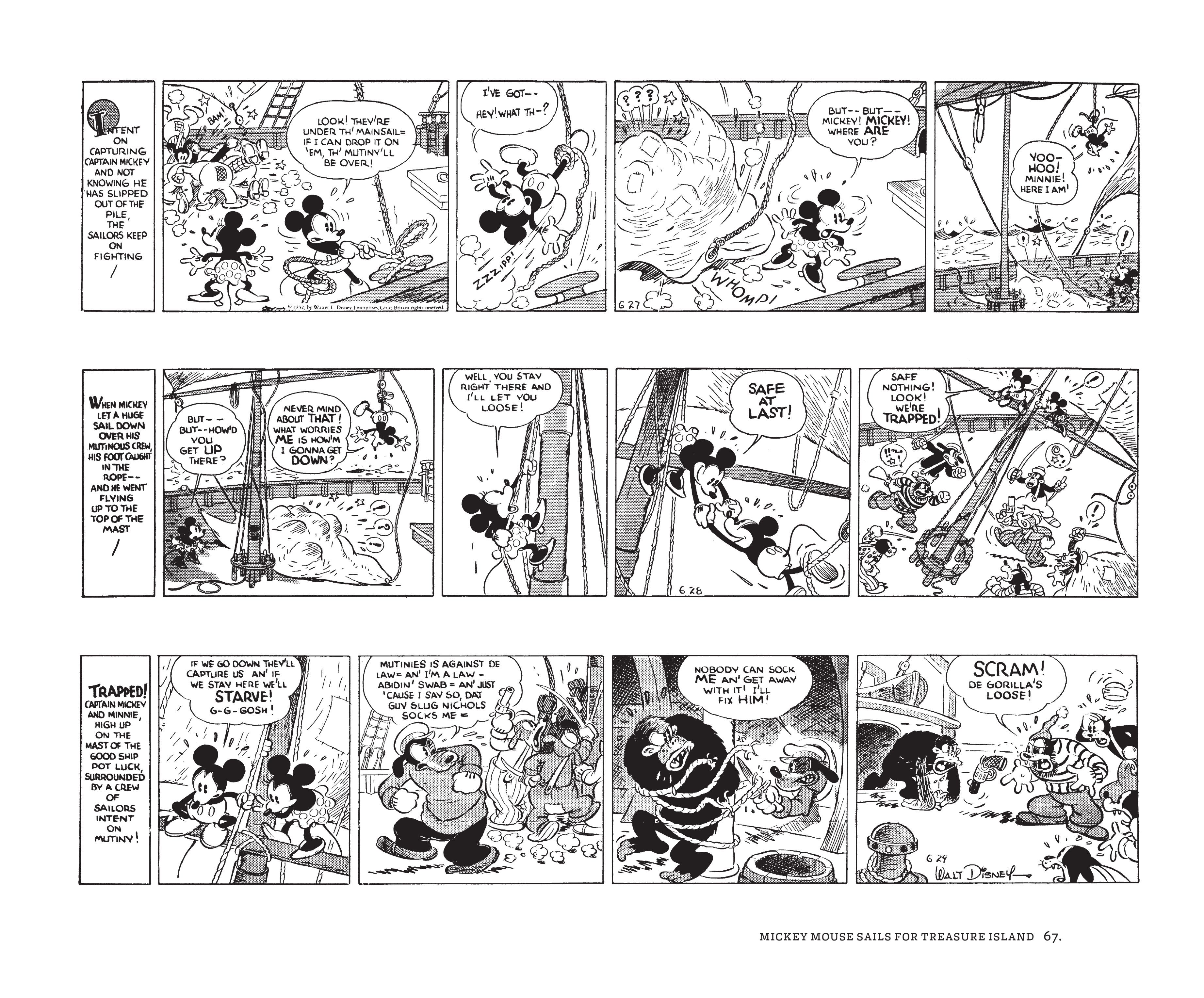Read online Walt Disney's Mickey Mouse by Floyd Gottfredson comic -  Issue # TPB 2 (Part 1) - 67
