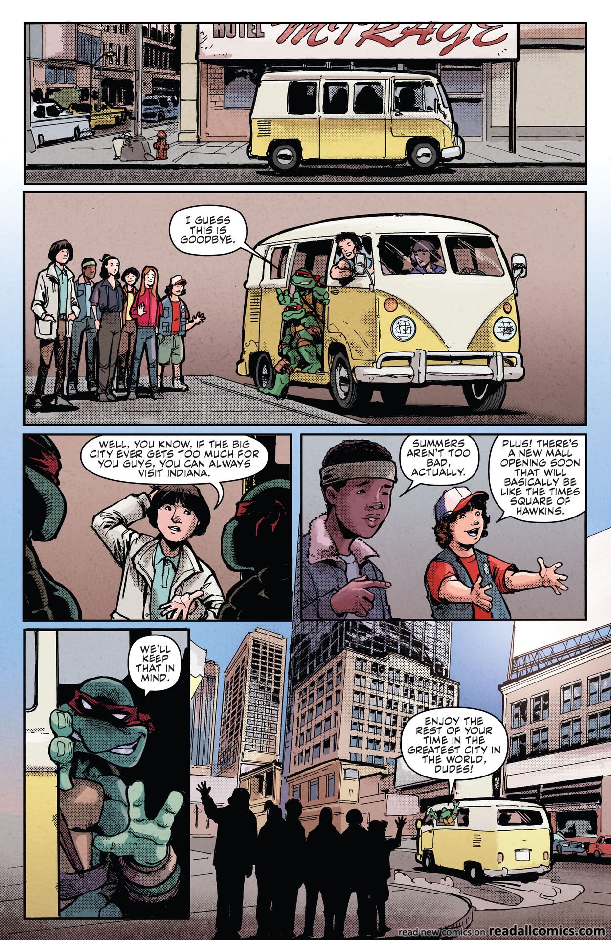 Teenage Mutant Ninja Turtles x Stranger Things chapter 4 page 19