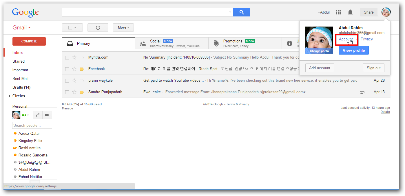 Tech Pulze How to secure Gmail From hackers by activating 2 step