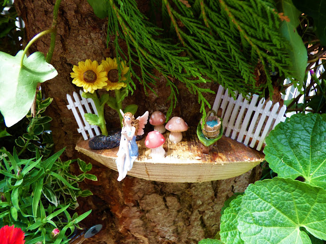Fairy garden in London, for Chelsea in Bloom 2018 free flower festival