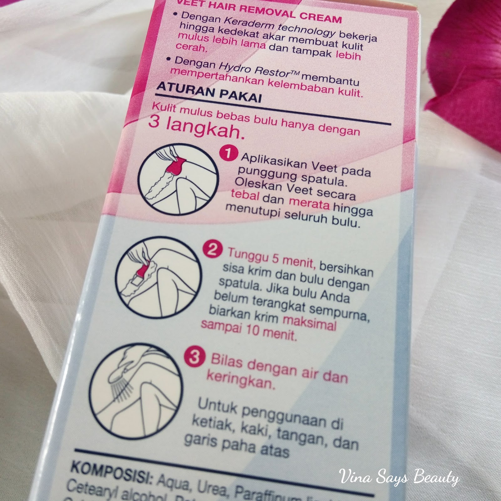 Review Rahasiamulus Dengan Veet Hair Removal Cream Vina Says