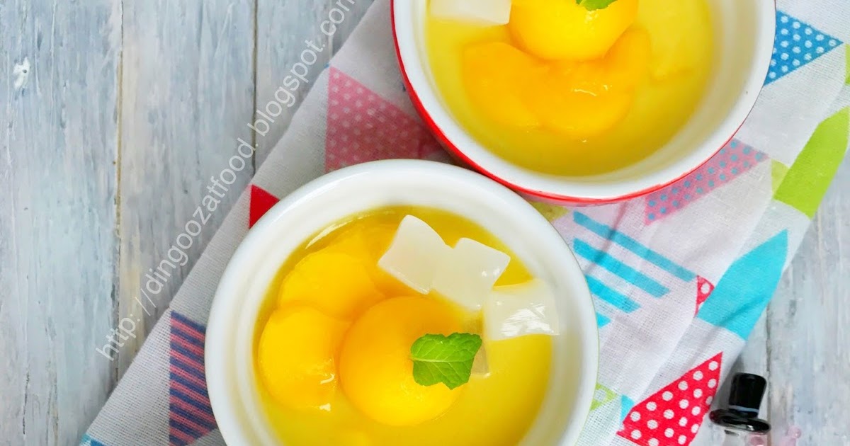 Miki's Food Archives Nata De Coco Mango Pudding 椰果芒果布丁