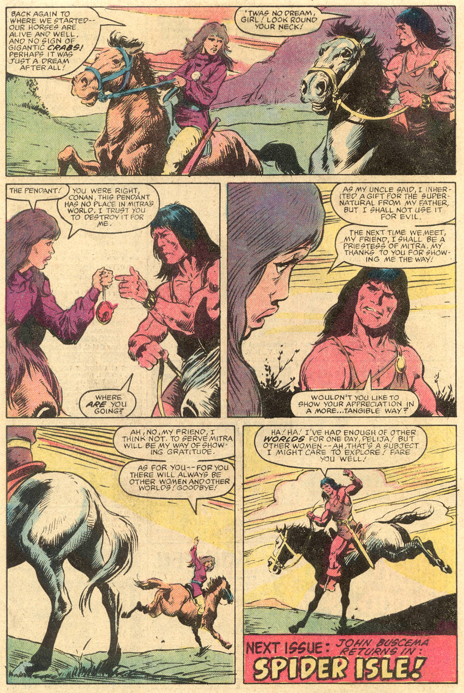 Read online Conan the Barbarian (1970) comic -  Issue #139 - 23