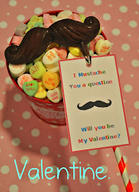 Holiday Sparkle: I Mustache U to Be My Valentine