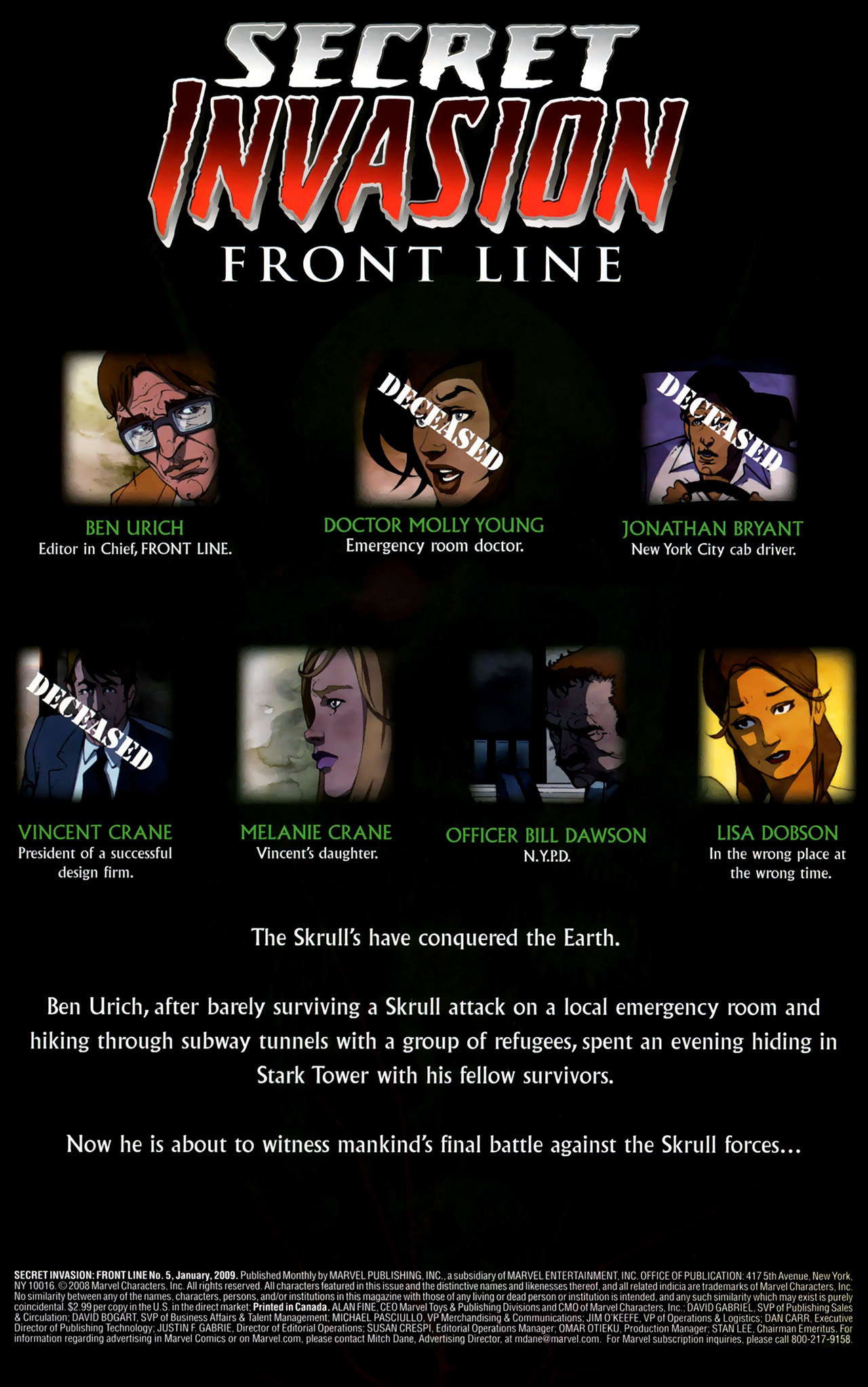 Read online Secret Invasion: Front Line comic -  Issue #5 - 3