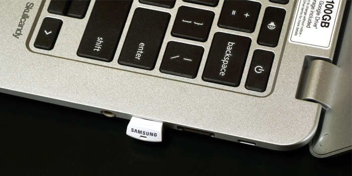 サムスンUSB3.0超小型USBメモリFIT使用レビュー