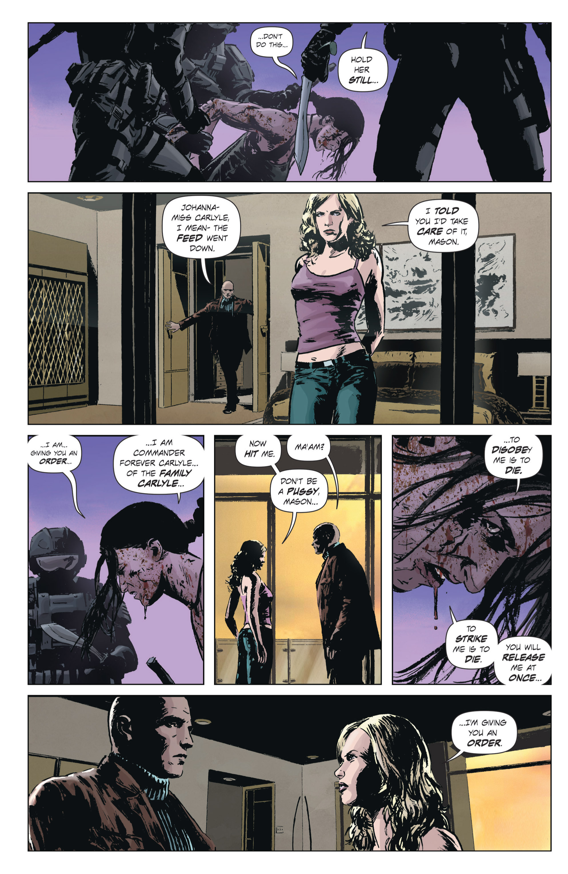 Read online Lazarus (2013) comic -  Issue #4 - 9