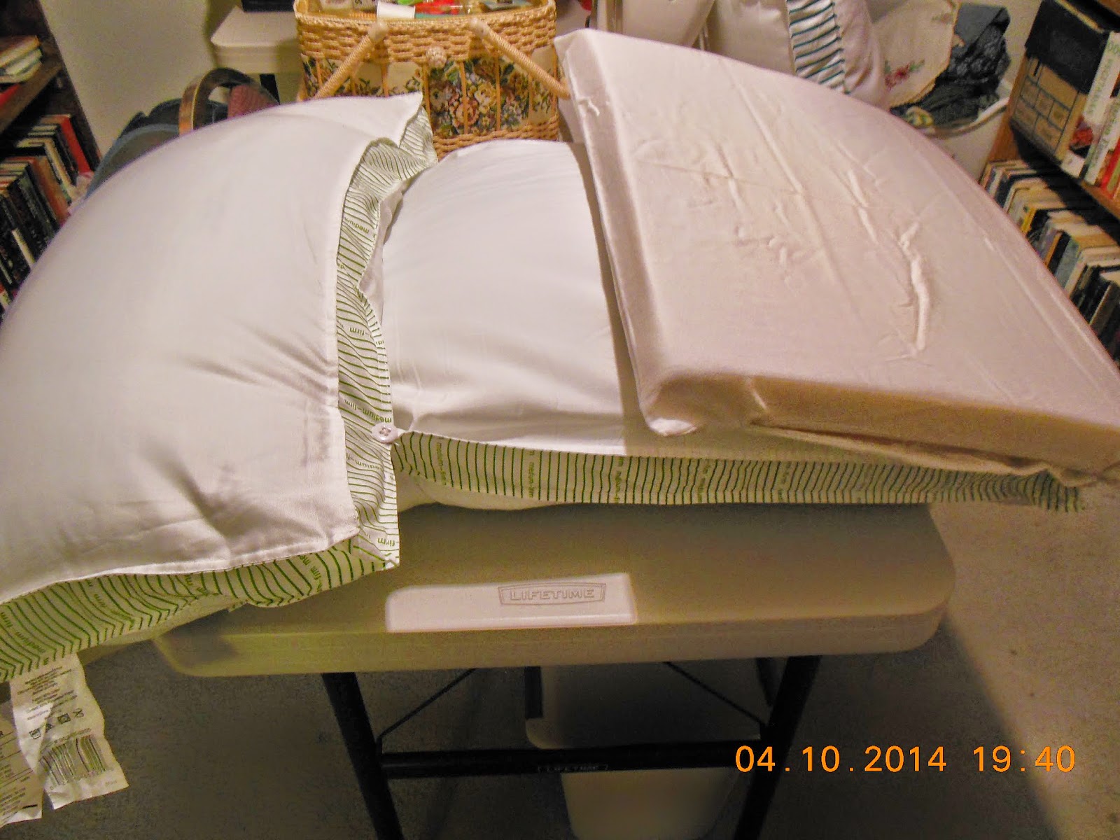 How to make a Homemade Wedge Pillow