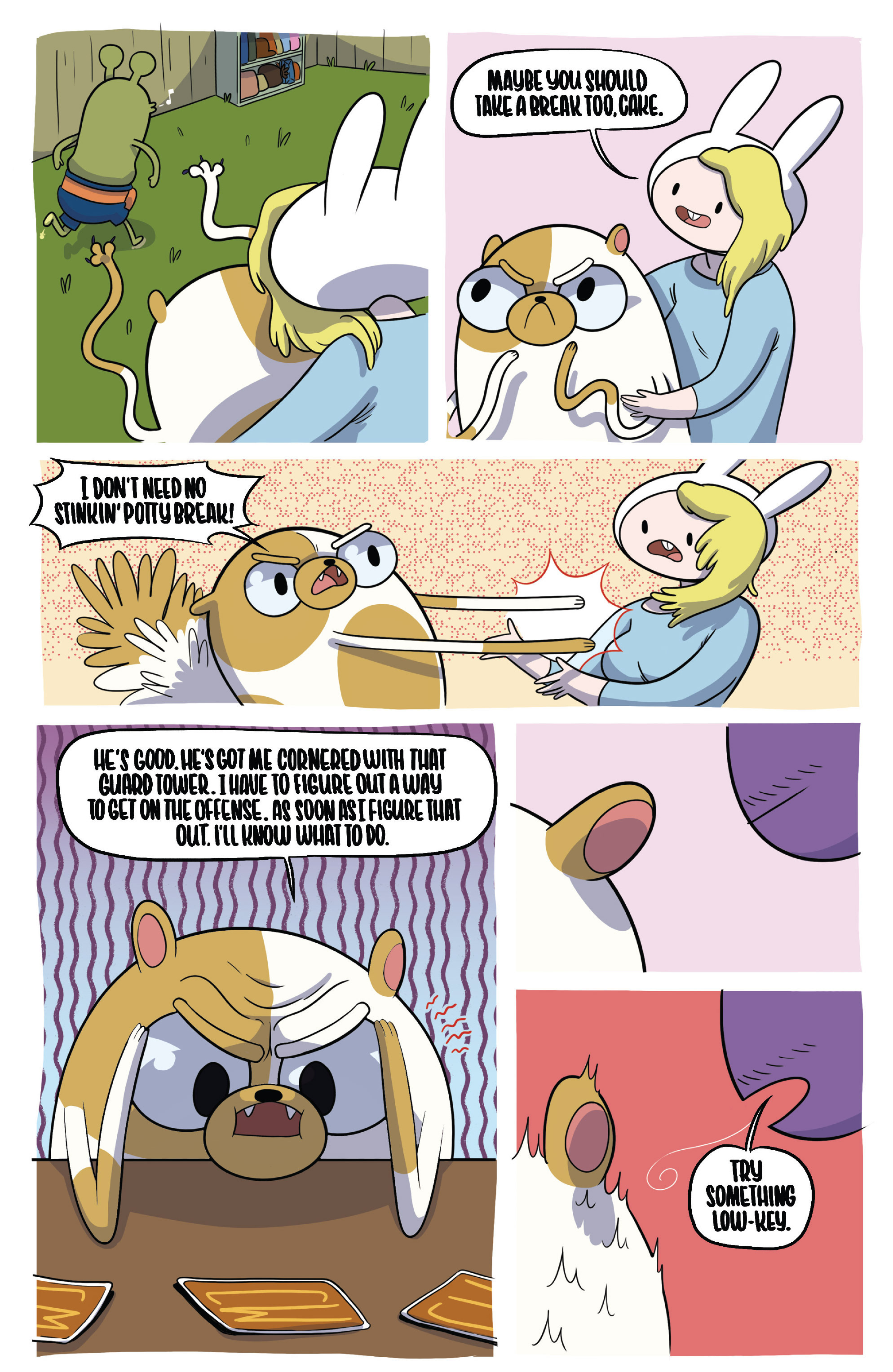 Read online Adventure Time Fionna and Cake Card Wars comic -  Issue #2 - 16