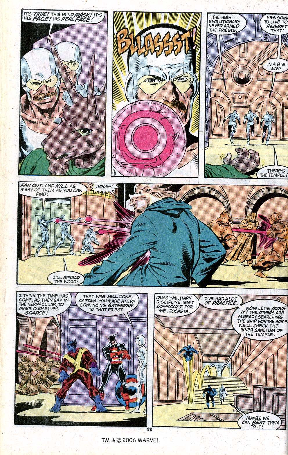 Read online Captain America (1968) comic -  Issue #348c - 34