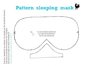 van ons 'tHuis: Free pattern sleeping mask also for kids!