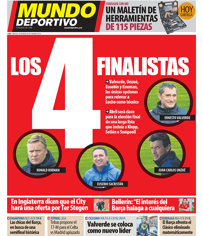 FC Barcelona, Mundo Deportivo FC Barcelona, Mundo Deportivo