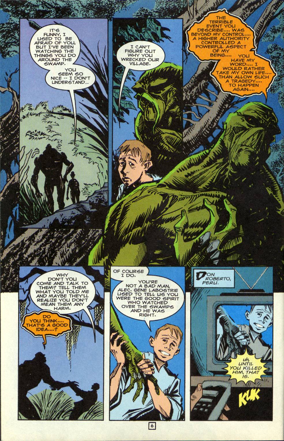 Swamp Thing (1982) #163 #171 - English 7