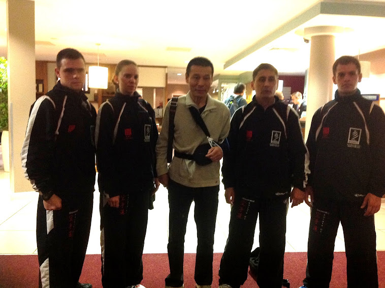 YAHARA SHIHAN CON INSTRUCTORES SHOWAKAI KWF, INGLATERRA 2012