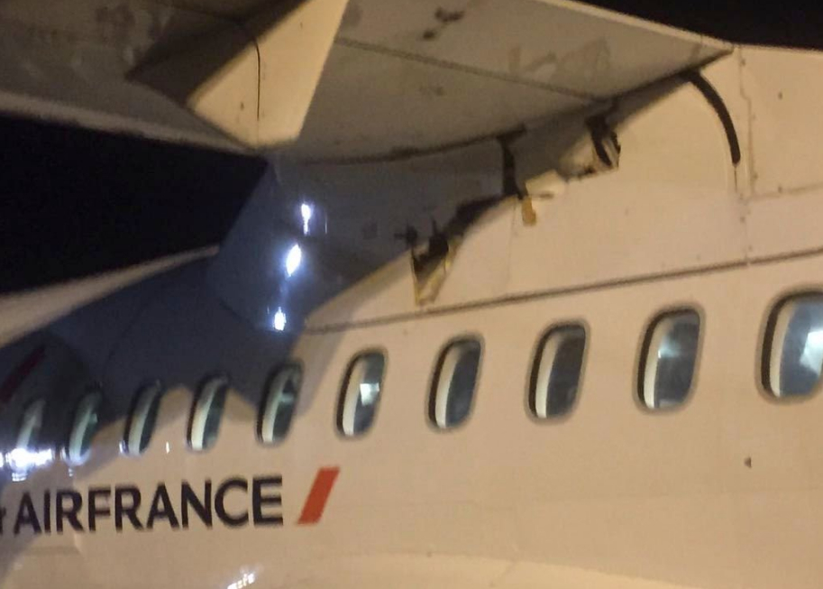 Incredibile incidente aereo Air France volo Orly-Aurillac