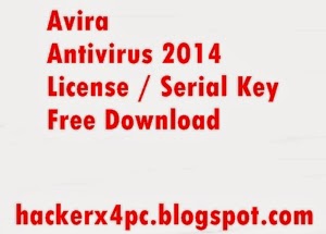 Avira Activation Code 2014 Free Download