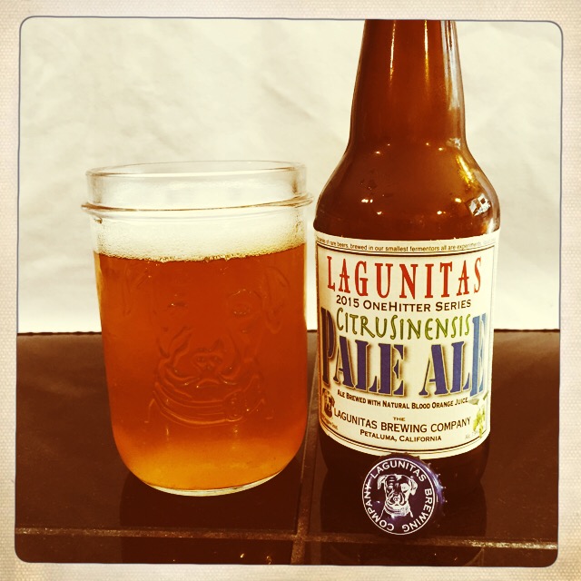 NorCal Beer Blog Lagunitas Brewing Company CitruSinensis Pale Ale Ale Brewed With Natural