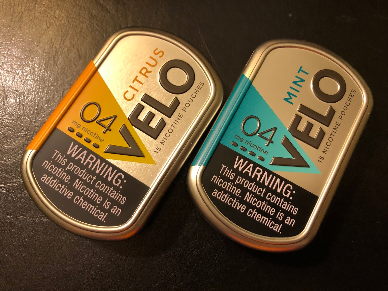 Velo (Nicotine Pouches) Mint & Citrus (4mg) Review. 12 July 2019.