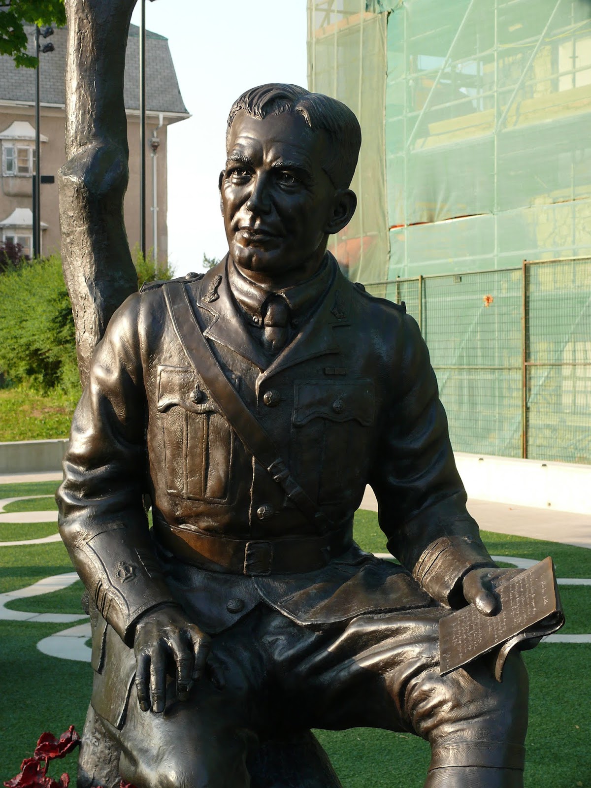 Ontario War Memorials Guelph John McCrae Statue
