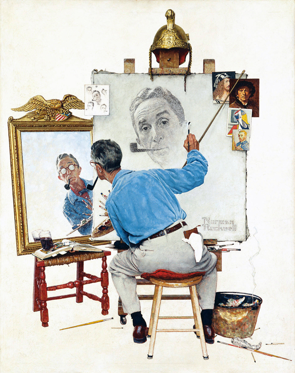 Pintura de Norman Rockwell