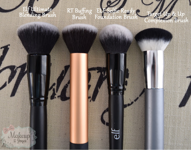 ELF Ultimate Blending Brush vs Real Techniques Buffing Brush